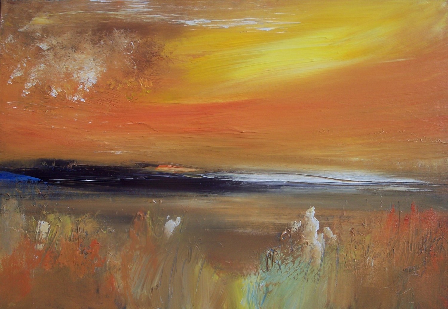 'Last Light Valley' by artist Rosanne Barr